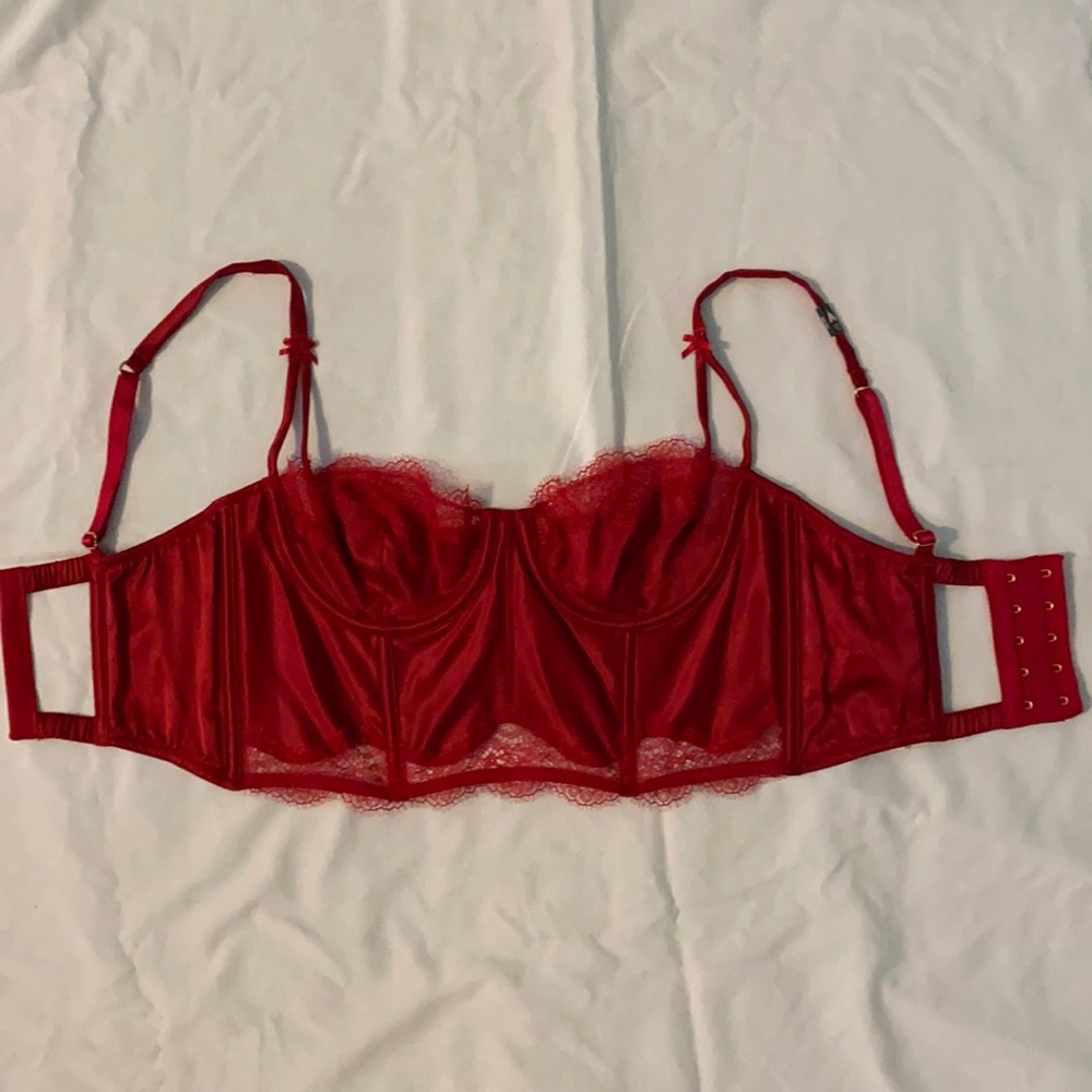 Victoria’s Secret Red Lace Corset
